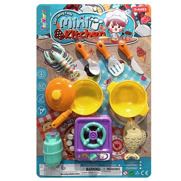 Κουζινικά Καρτέλα Γκαζιέρα 28x43cm ToyMarkt 971252