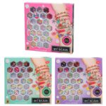 Σετ Χάντρες Τετράγωνο Κουτί 22x22x3cm ToyMarkt 971301