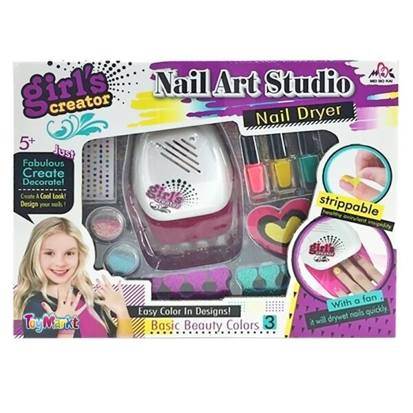 Σετ Κουτί Νύχια Nail art Studio 33x26x6cm ToyMarkt 97991