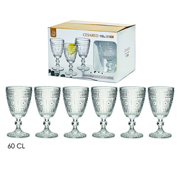 Σετ 6 ποτήρια κρασιού 60cl
