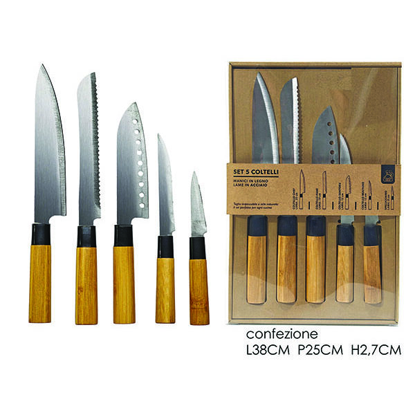 Σετ 5 μαχαίρια