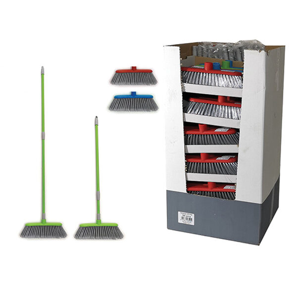 Σκούπα με επεκτεινόμενο κοντάρι 130cm