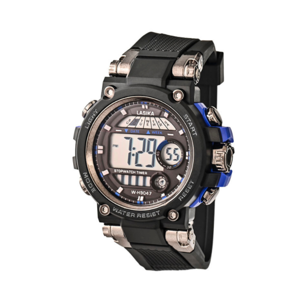 Ψηφιακό ρολόι χειρός - LS9047 - Lasika - 817322 - Black/Blue