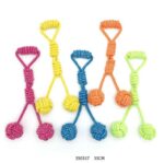 Παιχνίδι σκύλου σχοινί με μπάλες - 35cm - 12pcs - 550538 - Image 2