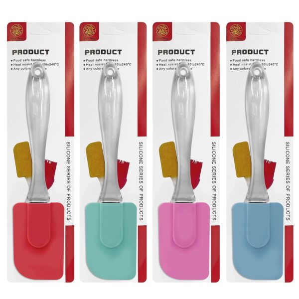 Σπάτουλα Ζαχαροπλαστικής Σιλικόνης 23x5cm Homie 1001876