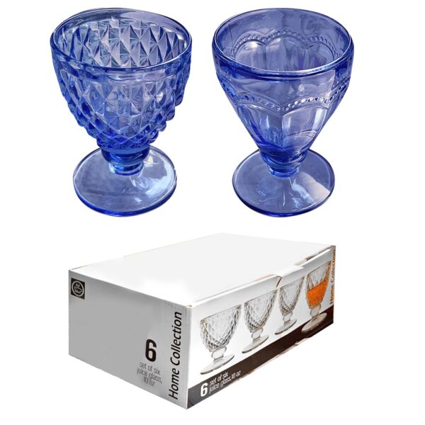 Μπωλ Κολωνάτα Χρωματιστά 6τεμ 13x9cm  220ml Homie 1001952