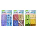 Μανταλάκια Ξύλινα Μικρά πακ=24τεμ 4,5cm Homie 1002143