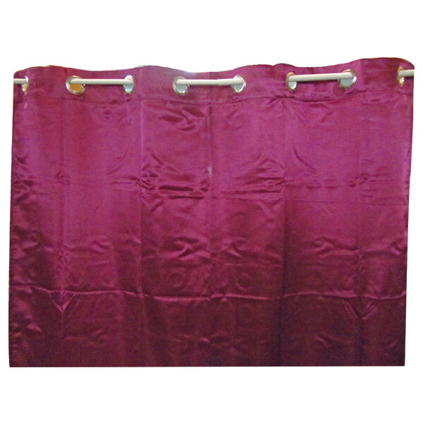 Μωβ σατέν κουρτίνα