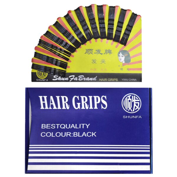 Τσιμπιδάκια Φουρκέτες καρ=60τεμ 4,5cm Homie 1011065