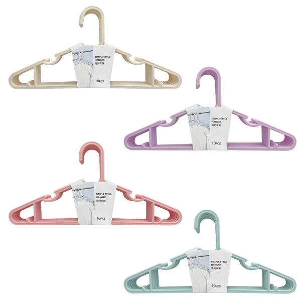 Κρεμάστρα Ρούχων Πλαστική Πλακέ 39,5x19cm Homie 1011067