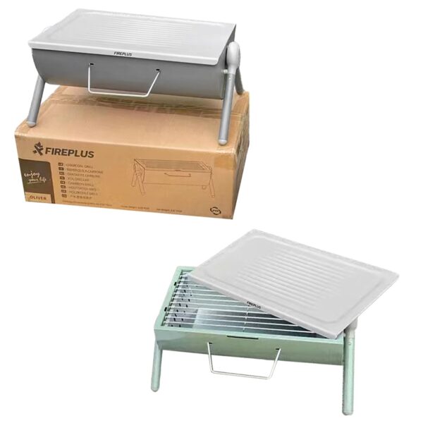 Ψησταριά Bbq με Καπάκι 44x25x18cm Homie 1011121