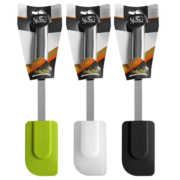 Σπάτουλα Σιλικόνης με Ανοξείδωτη Λαβή 28x5cm Homie 1011173