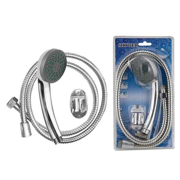Σετ Ντουζ με Σπιράλ & Βάση Τηλ=19cm, Σπιράλ=1,5m Homie 101264