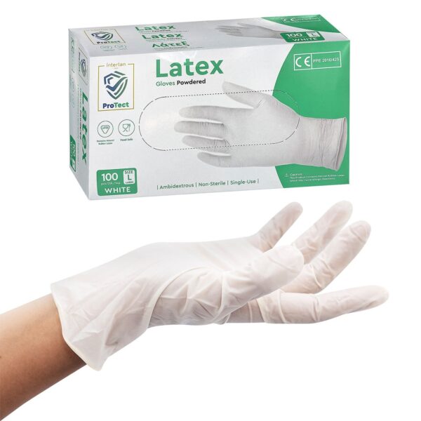 Γάντια Latex κυτ=100τεμ  Homie 101494