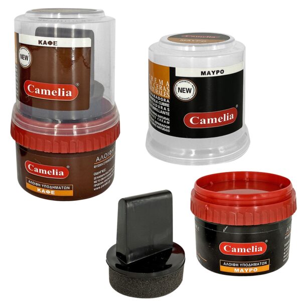 Αυτογυάλιστη Πάστα Υποδημάτων Μαύρη-Καφέ 40ml Siderela