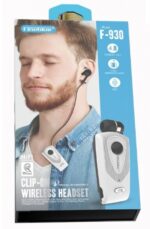 Ασύρματο ακουστικό Bluetooth - F-930 - Fineblue - 701083 - Silver - Image 2