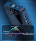 Ασύρματο mini επαναφορτιζόμενο πυκνωτικό μικρόφωνο για καταγραφή ήχου  - Dual - SX32 - 2pcs - 811405 - Image 2