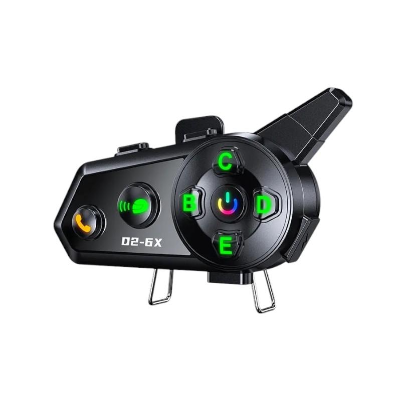 811665-4 Ασύρματη ενδοεπικοινωνία κράνους μοτοσυκλέτας - Bluetooth - D2-6X - 811665 - Image 1