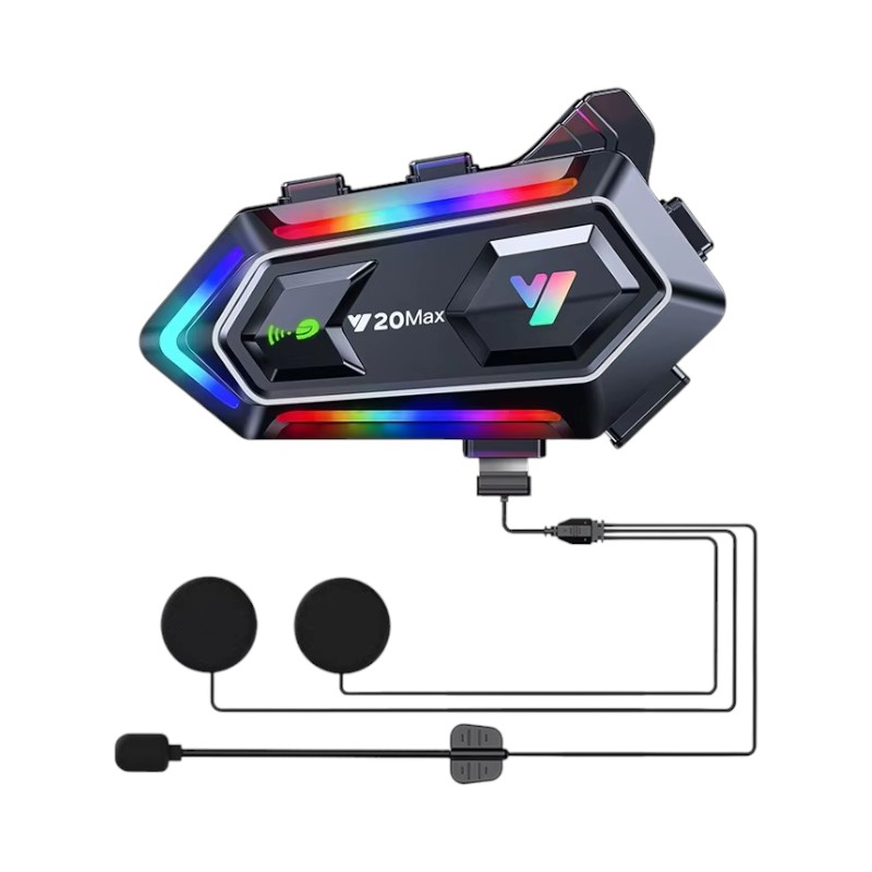 811689-1 Ασύρματη ενδοεπικοινωνία κράνους μοτοσυκλέτας - Bluetooth - Y20-MAX - 811689 - Image 1