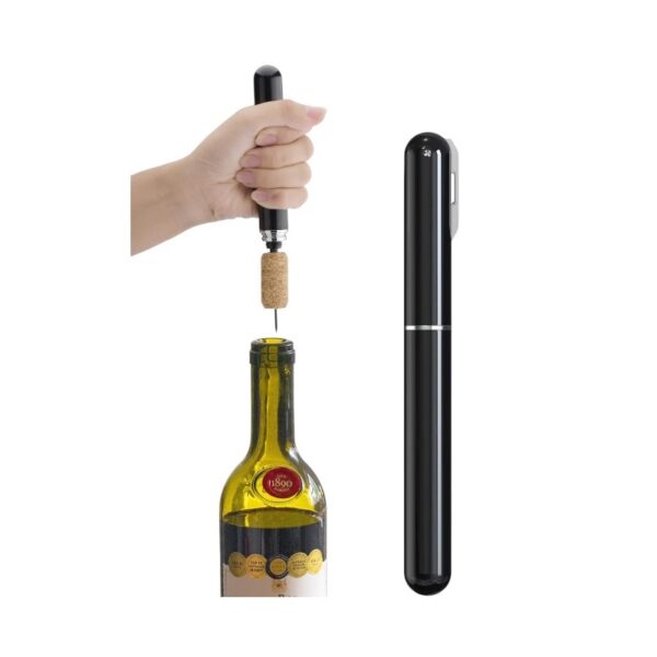 Ανοιχτήρι κρασιού με πίεση αέρος - Τιρμπουσόν - KH1-002101 - 812549 - Black