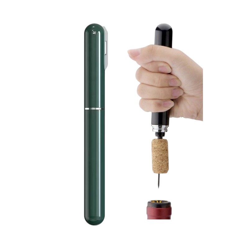 812549-5 Ανοιχτήρι κρασιού με πίεση αέρος - Τιρμπουσόν - KH1-002101 - 812549 - Green - Image 1