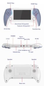 Φορητή κονσόλα παιχνιδιών - XP PRO - 812594 - Blue - Image 2