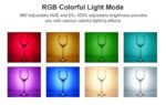 Επαναφορτιζόμενος φακός κάμερας LED - Multicolor - D12S - 812914 - Image 2