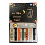 Σετ Smartwatch με 7 λουράκια - X10 ULTRA3 - 814185 - Image 2