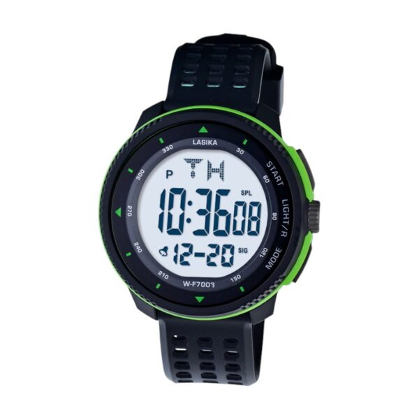 Ψηφιακό ρολόι χειρός - LS7003 - Lasika - 817360 - Black/Green