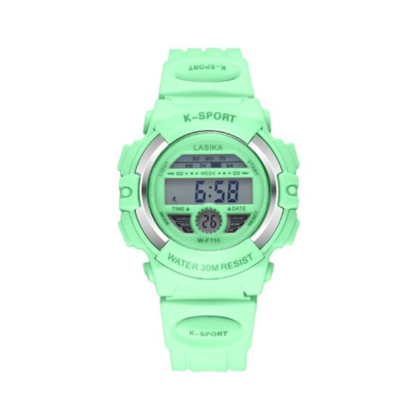 Ψηφιακό ρολόι χειρός - LS116 - Lasika - 817407 - Green