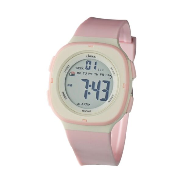 Ψηφιακό ρολόι χειρός - LS160 - Lasika - 817438 - Pink
