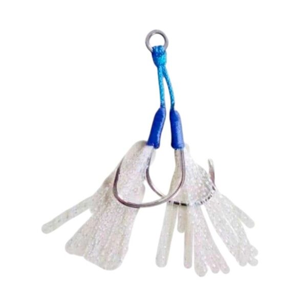 Αγκίστρι διπλό με νήμα - Assist Hooks - 3/0 - 832449
