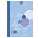 Τετράδια Σπιράλ 3θεματων ρρ Πλαστικό Εξώφυλλο 17x25cm JustNote 104142 - Image 2