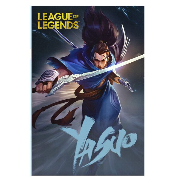 Τετράδιο Καρφίτσα 40φύλλων League of Legends 25x17cm Gim 345-05400