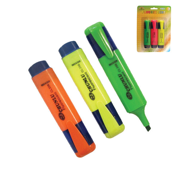 Σετ 3 μαρκαδόροι υπογράμμισης