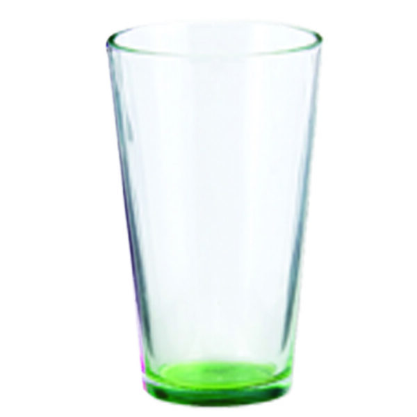 Ποτήρι γυάλινο με πράσινο πάτο 45cl