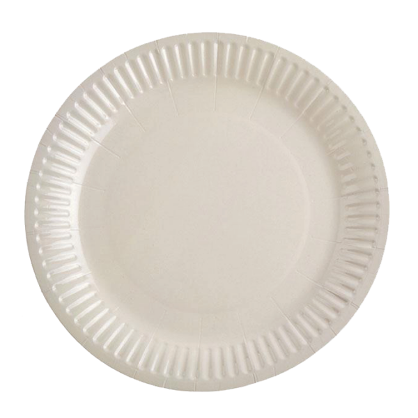 Σετ 10 χάρτινα πιατάκια μιας χρήσης 18cm