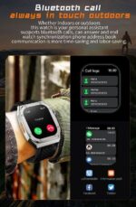 Σετ Smartwatch με 2 λουράκια - Z79 Max - 065080 - Orange - Image 4