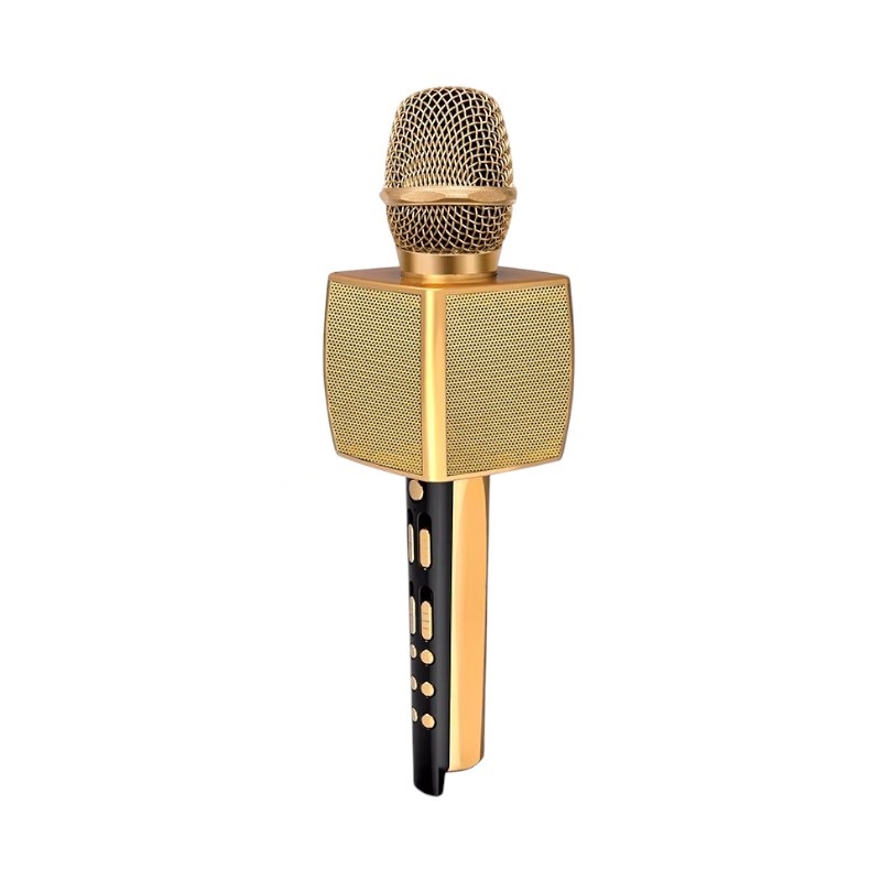 885222-2 Ασύρματο μικρόφωνο Karaoke με ηχείο - YS-92 - 885222 - Gold - Image 1