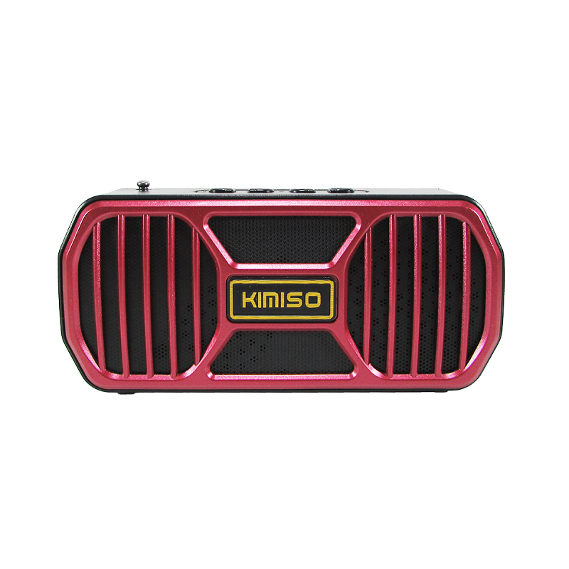 885871 Ασύρματο ηχείο Bluetooth με φακό LED – KMS-05B – 885871 - Red - Image 1