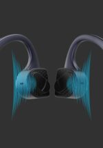 Aσύρματα ακουστικά - Neckband  - F806 - 887561 - Blue - Image 5