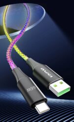 Καλώδιο φόρτισης & data με φωτισμό - Fast Charge - Type-C - CL-127T - 66W - AWEI - 887868 - Image 2
