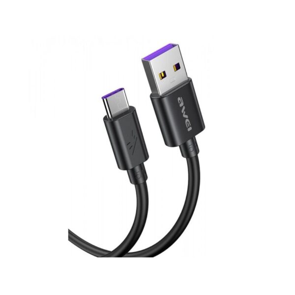 Καλώδιο φόρτισης & data - Type-C - CL-113T - Fast Charge - 5A - AWEI - 000956