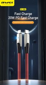 Καλώδιο φόρτισης & data - Type-C σε Lightning - CL-119L - 20W - AWEI - 887943 - Image 2