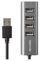 Αντάπτορας USB 2.0 Hub με 4 θύρες - CL-122 - AWEI - 085434 - Image 2