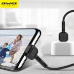 Καλώδιο φόρτισης & stand συσκευής - Micro USB - CL-67 - AWEI - 888162 - White - Image 2