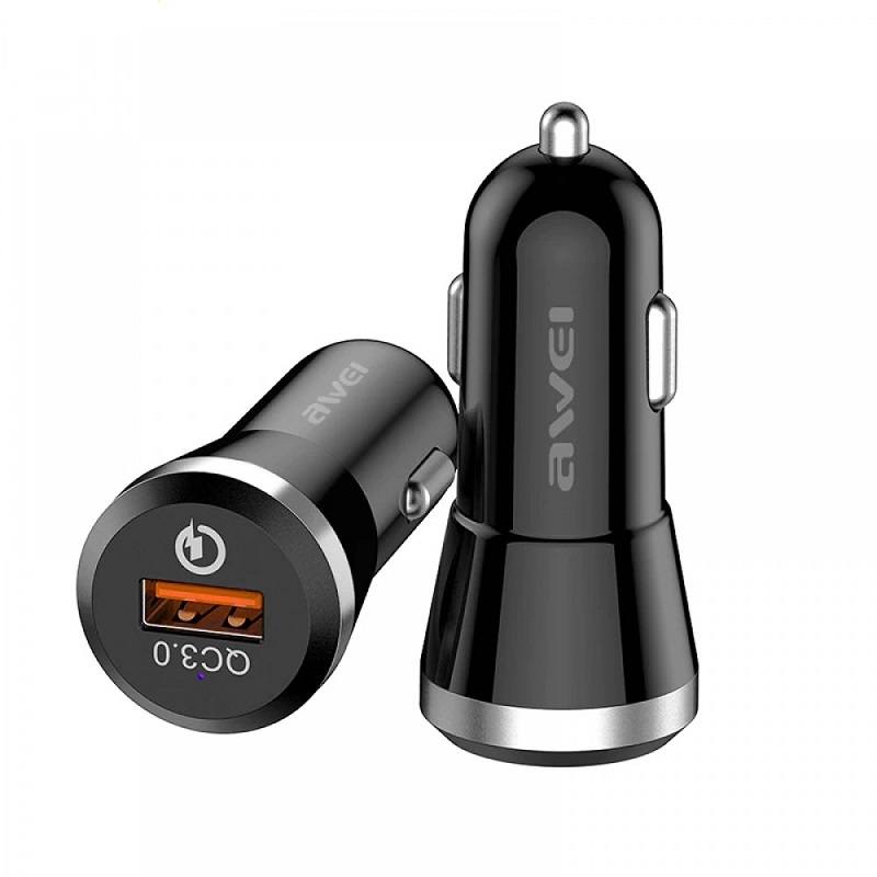 888452 Φορτιστής αναπτήρα αυτοκινήτου - Quick Charger - C825 - AWEI - 888452 - Image 1