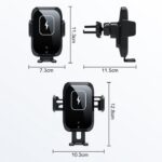 Βάση ασύρματης φόρτισης Smartphone αυτοκινήτου - X11 - 889688 - Image 3