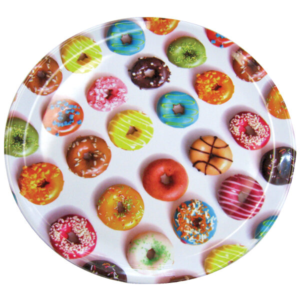 Στρογγυλός πλαστικός δίσκος σερβιρίσματος 38cm