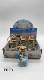 Διακοσμητικό Souvenir - Μπουκαλάκι με κοχύλια - 6pcs - 251711 - Image 2